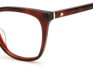 Premium Women Kate Spade Model Eyeglasses: Alessandria - Havana- SpecSMART Eye Clinic (Zoom View)